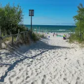 Obraz Plaża tuż przy Fly Resort