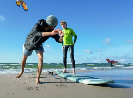 Nauka kitesurfingu Łeba