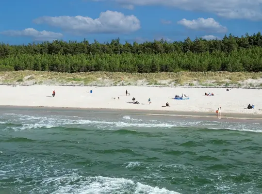 Plaża w Łebie